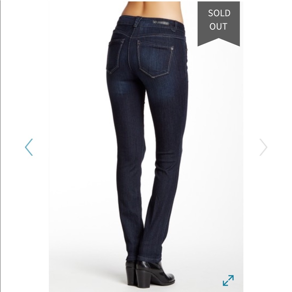 Wit & Wisdom | Super Smooth Jeggings Dark Navy - Picture 3 of 7